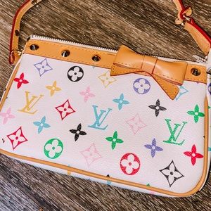 Louis Inspired Multicolor Monogram Purse